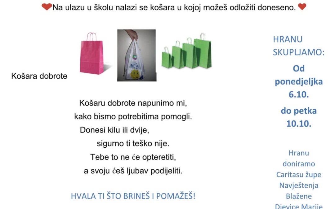 Košara dobrote