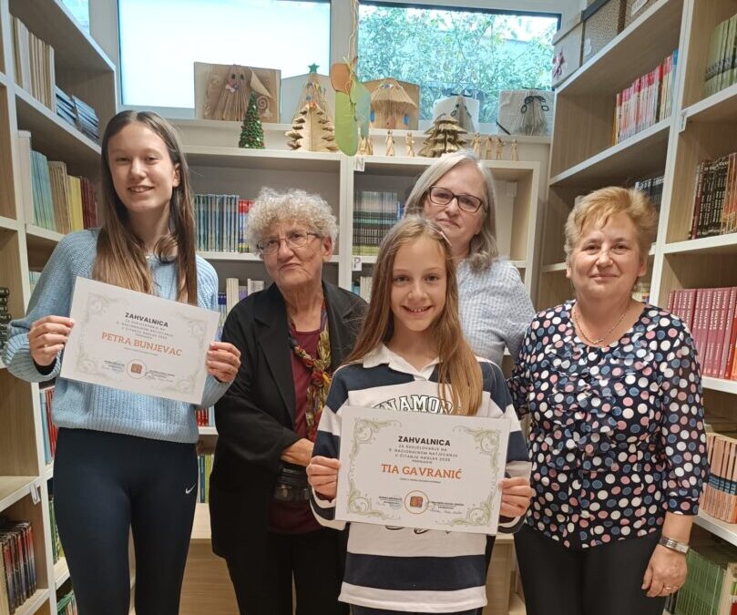 Školska razina Natjecanja u čitanju naglas