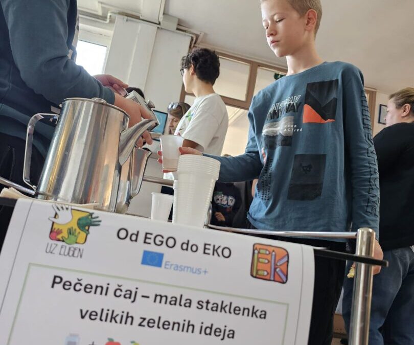 Pečeni čaj – mirisna i održiva Erasmus priča u Kvaterniku