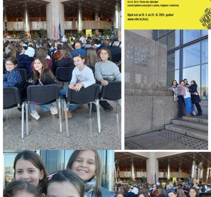 Završnica Nacionalnog kviza za poticanje čitanja