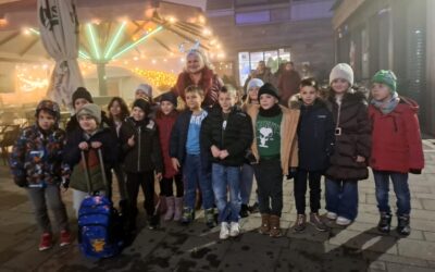 Ususret Danu grada: susret 1.b razreda sa svetom Lucijom u TZ Velika Gorica