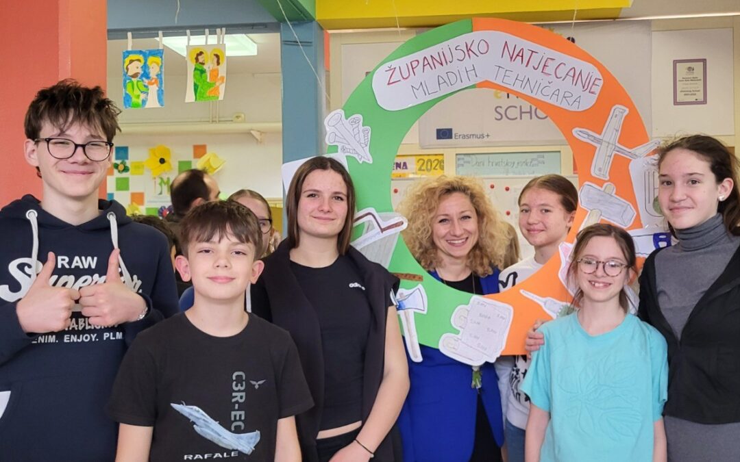 Uspjeh naših učenika na natjecanju Sigurno u prometu