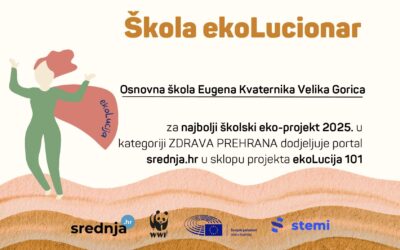 Košarica održivosti nagrađena na natječaju ekoLucija 101 2026