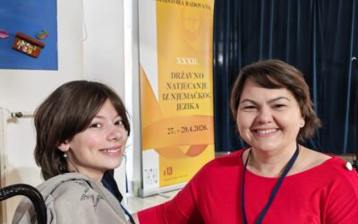 Odličan uspjeh naše učenice na državnom natjecanju iz Njemačkog jezika