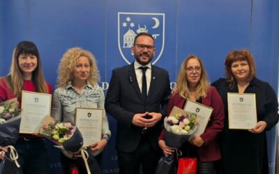Četiri učiteljice naše škole primile priznanja Grada Velike Gorice za izvrsnost u obrazovanju